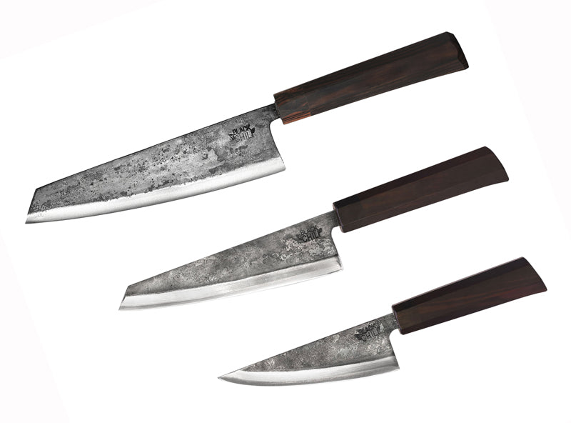 Blackchili PROFISET, 3 Messer, Ebenholz