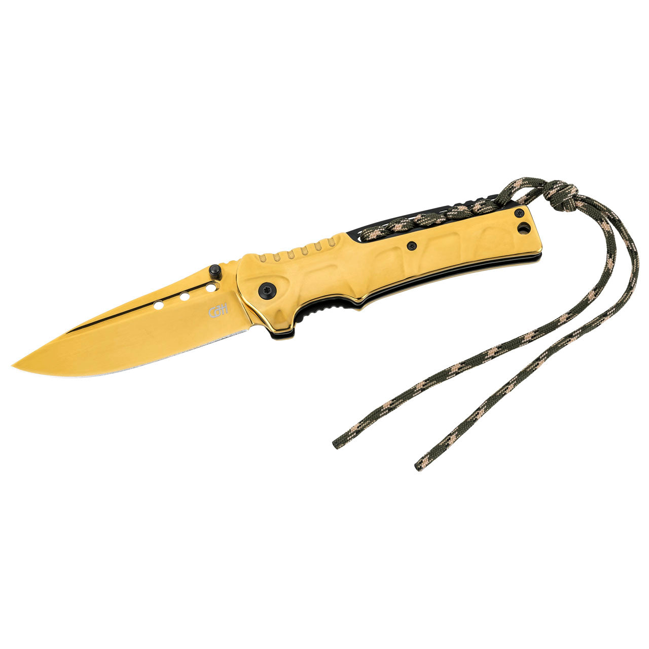 Herbertz CJH Einhandmesser, gold
