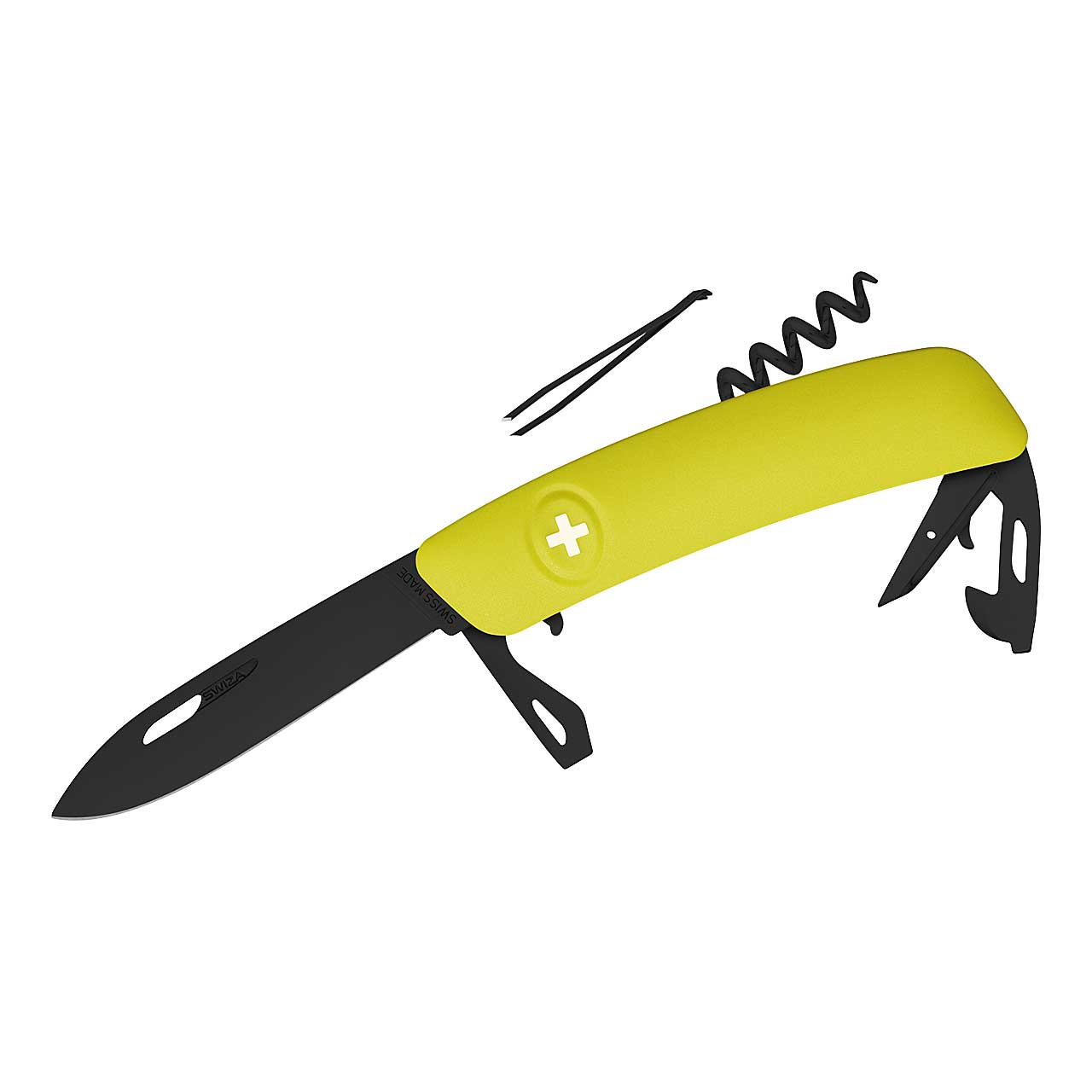 Swiza D03 ALLBLACK, gelb