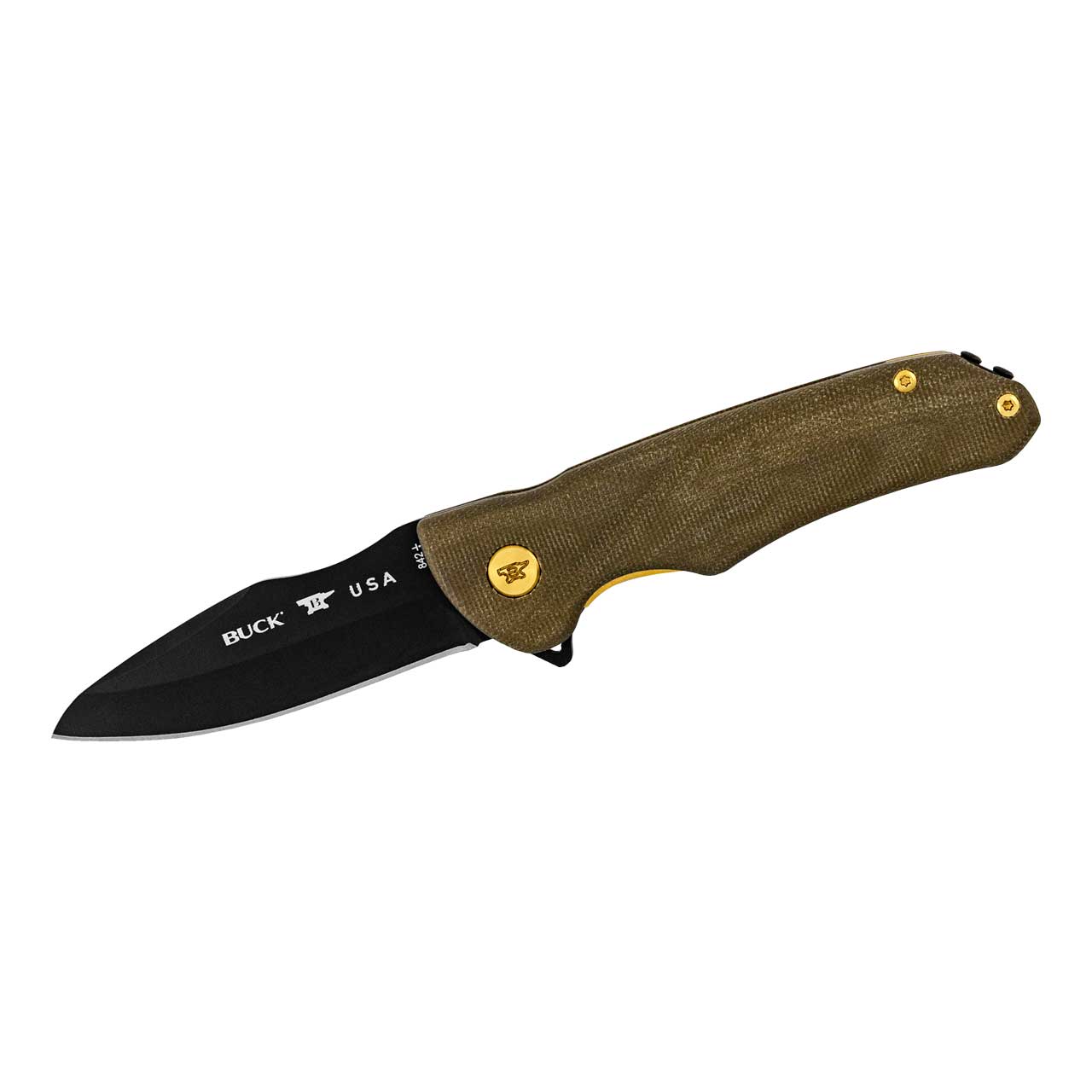 Buck 842 SPRINT OPS PRO Taschenmesser, Micarta