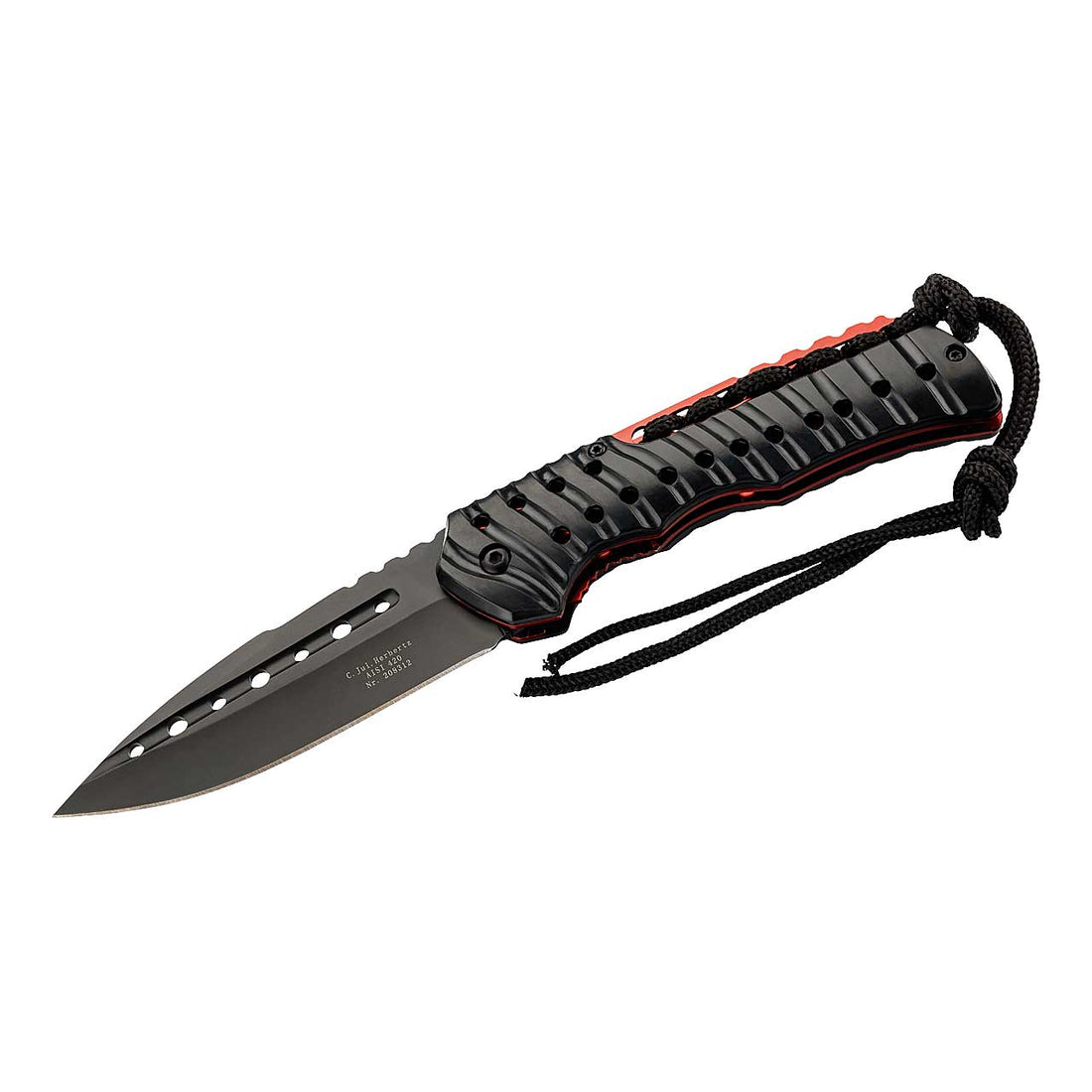 Herbertz CJH Taschenmesser, schwarz