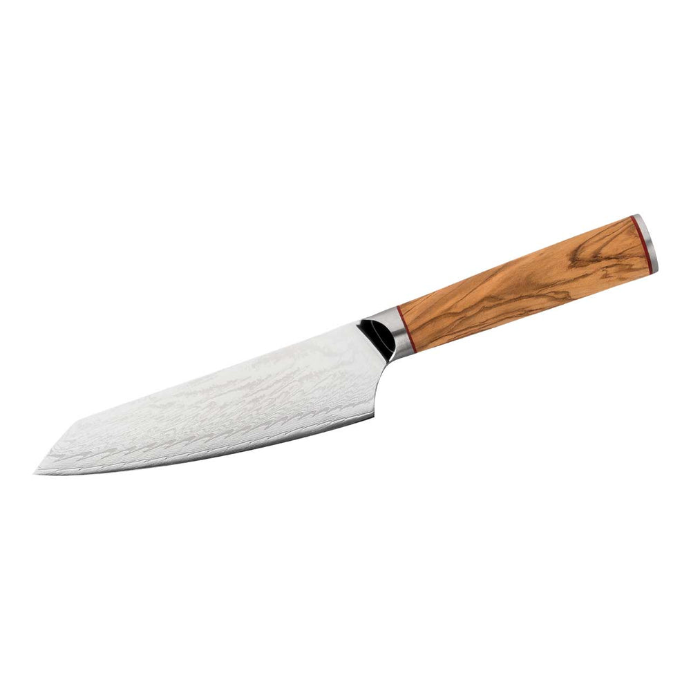 Herbertz CJH Kochmesser Chef Damast, Olivenholz
