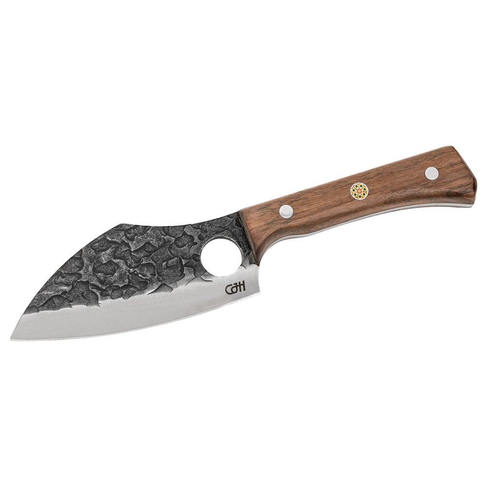 Herbertz CJH Outdoor Kochmesser, Walnussholz