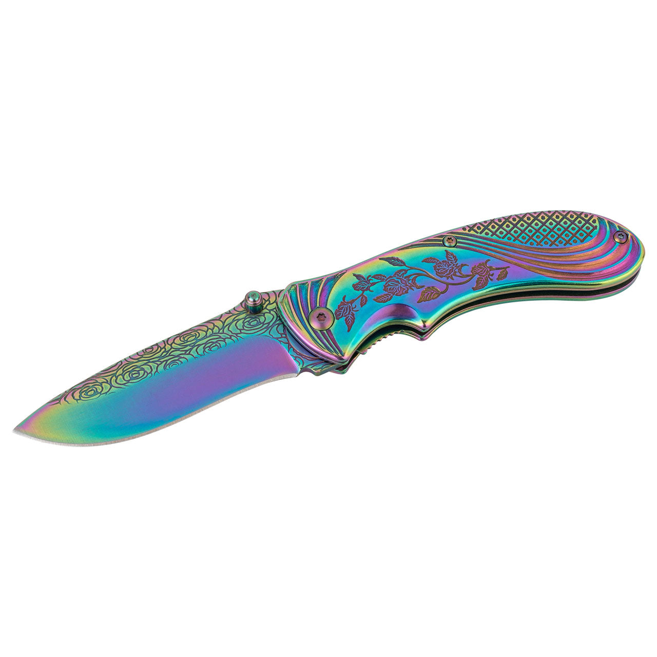 Herbertz CJH Einhandmesser, Rainbow