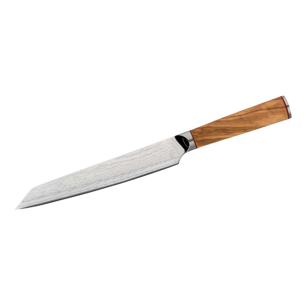 Herbertz CJH Fleischmesser, Damast, Olivenholz