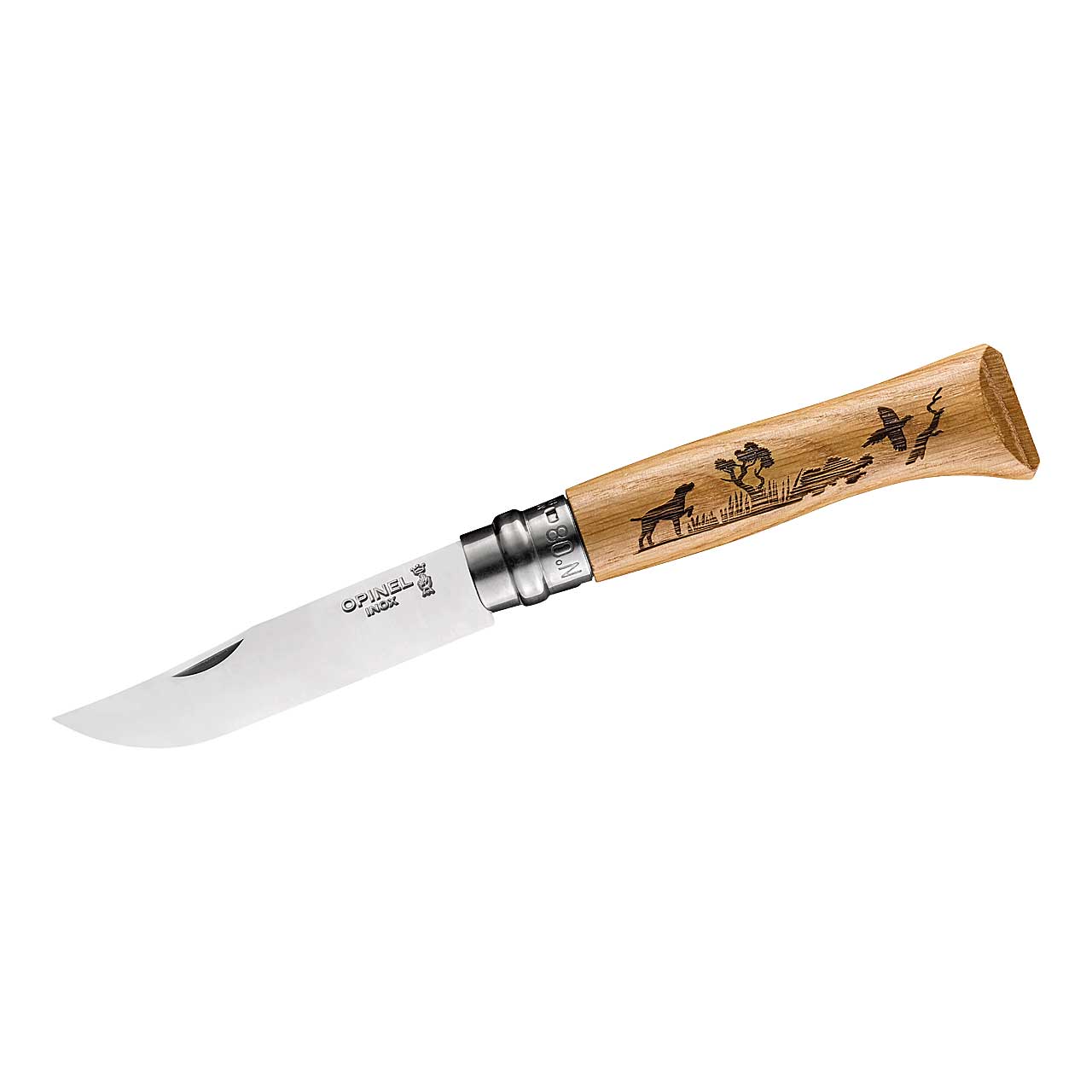 Opinel No 08 ANIMALIA, Hund