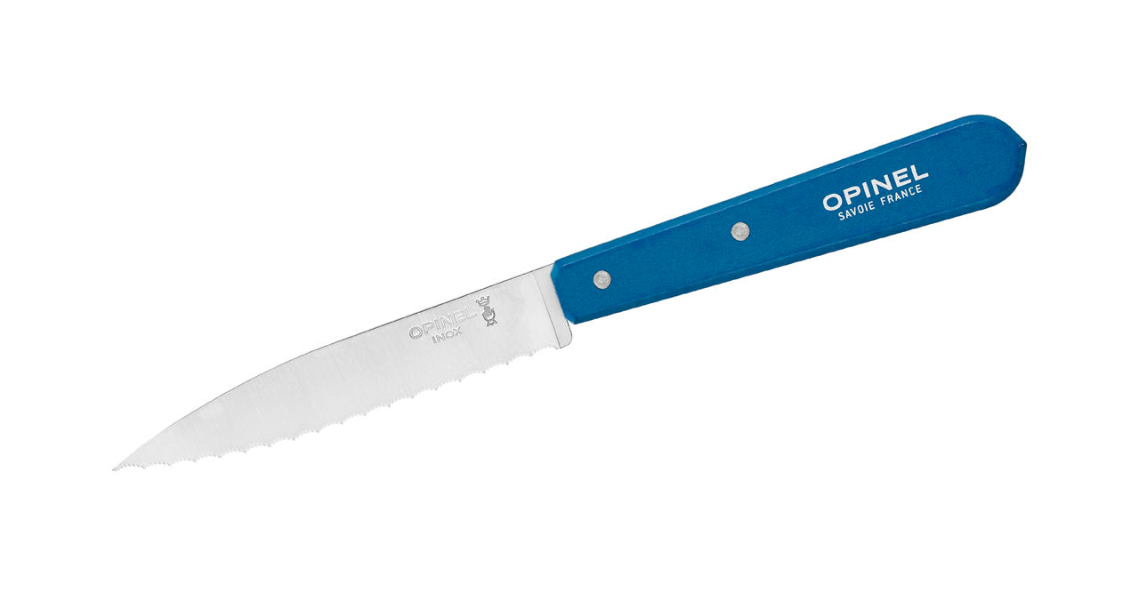 Opinel No 113 PAYSAGE Rillenmesser, blau