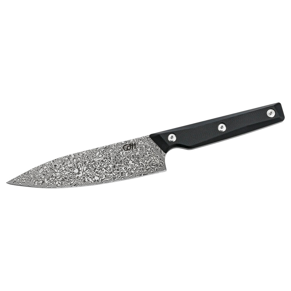 Herbertz CJH Kochmesser klein, 110-Lagen Damast, G10