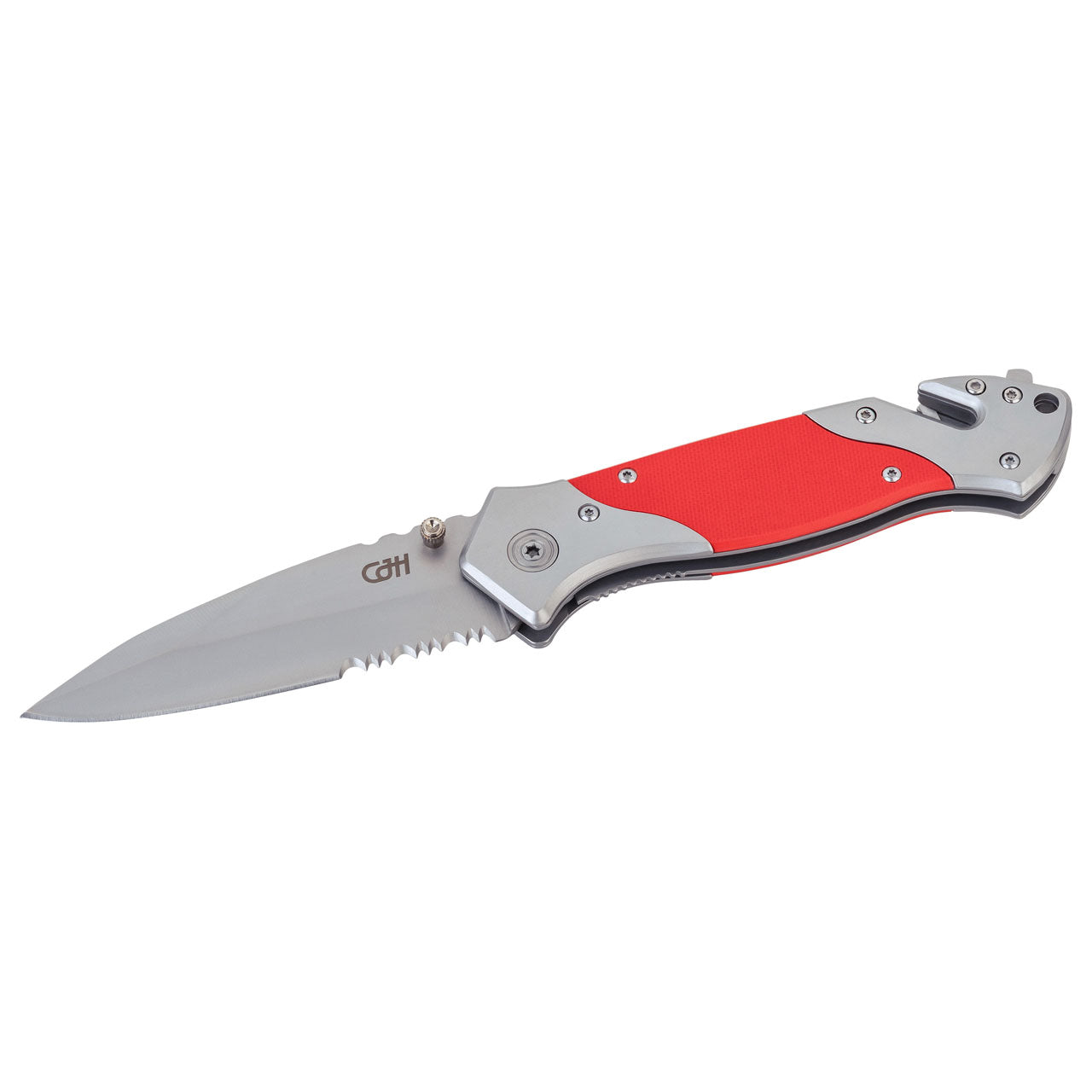 Herbertz CJH Rettungsmesser, rot, G10