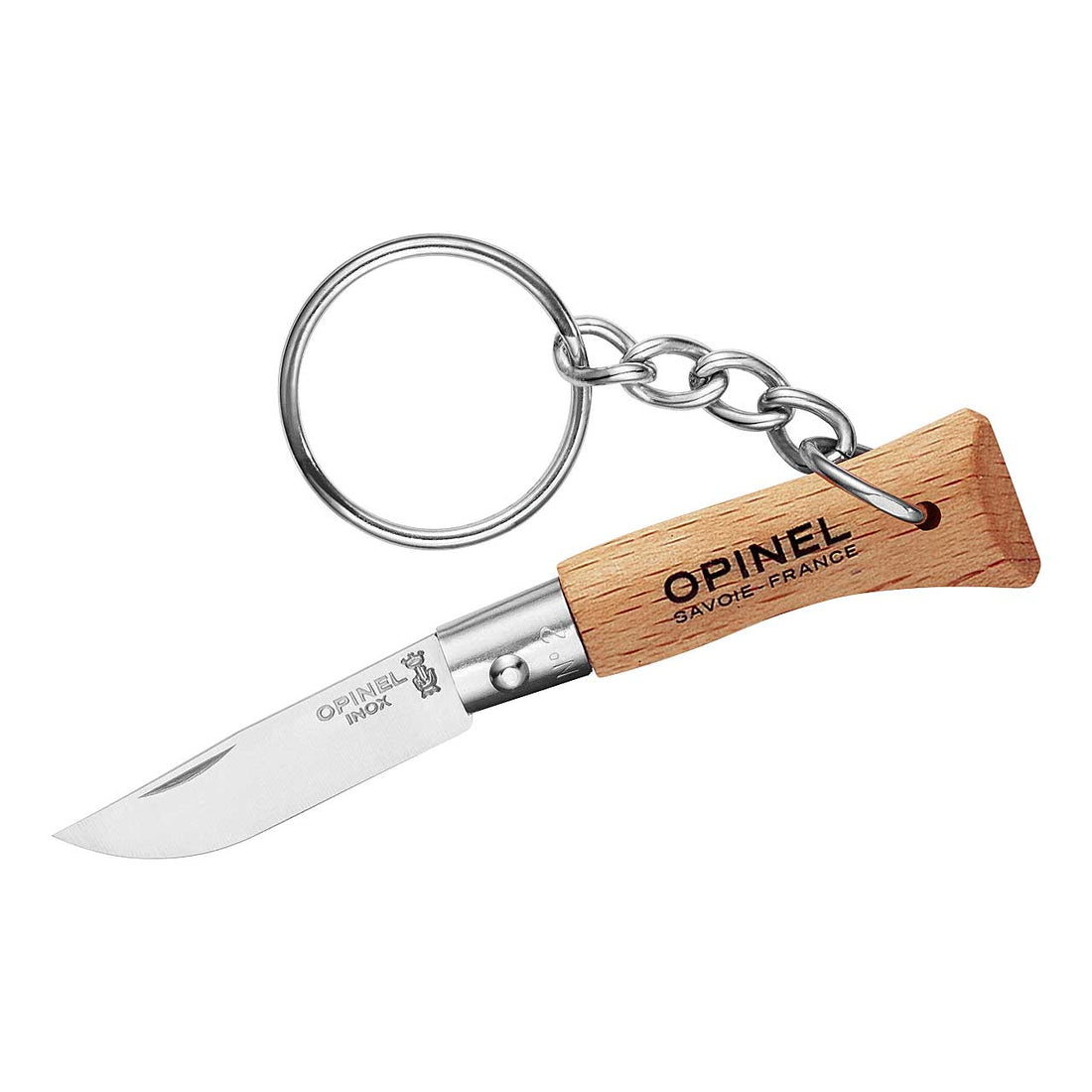 Opinel No 02 COLORAMA mit Schlüsselanhänger