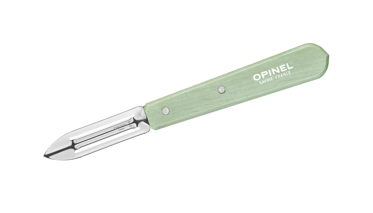 Opinel No 115 PAYSAGE Gemüseschäler, grün