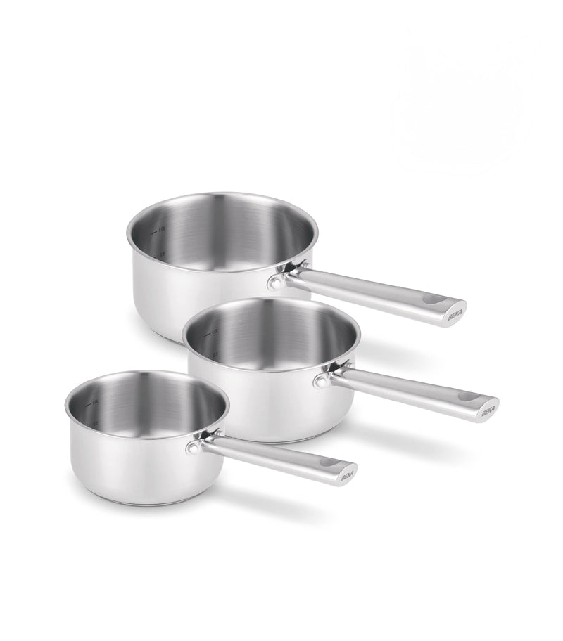 BEKA CICLA 3-teiliges Set Stielkasserollen  16-18-20 cm