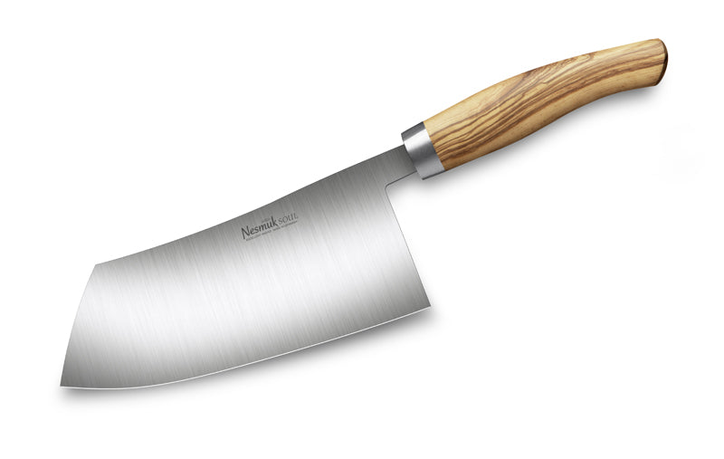 Nesmuk SOUL Chinesisches Kochmesser 180, Olivenholz