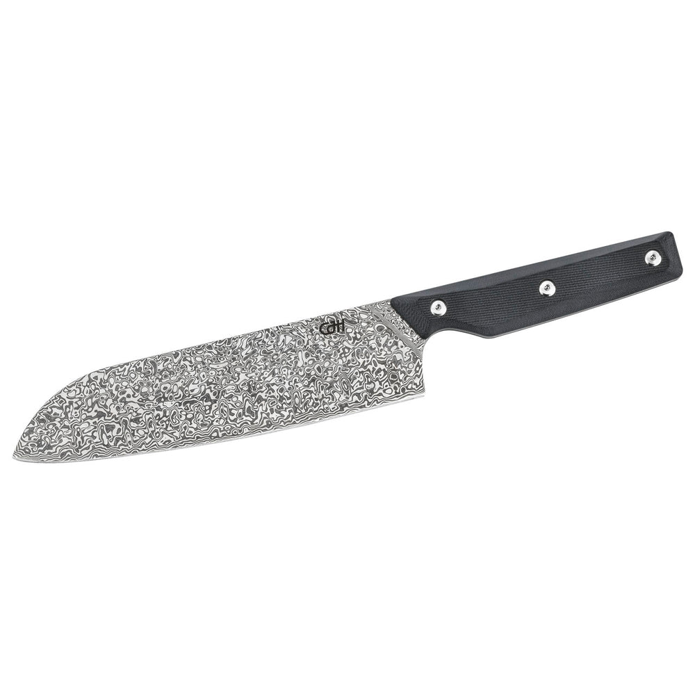 Herbertz CJH Santoku-Messer groß, 110-Lagen Damast, G10