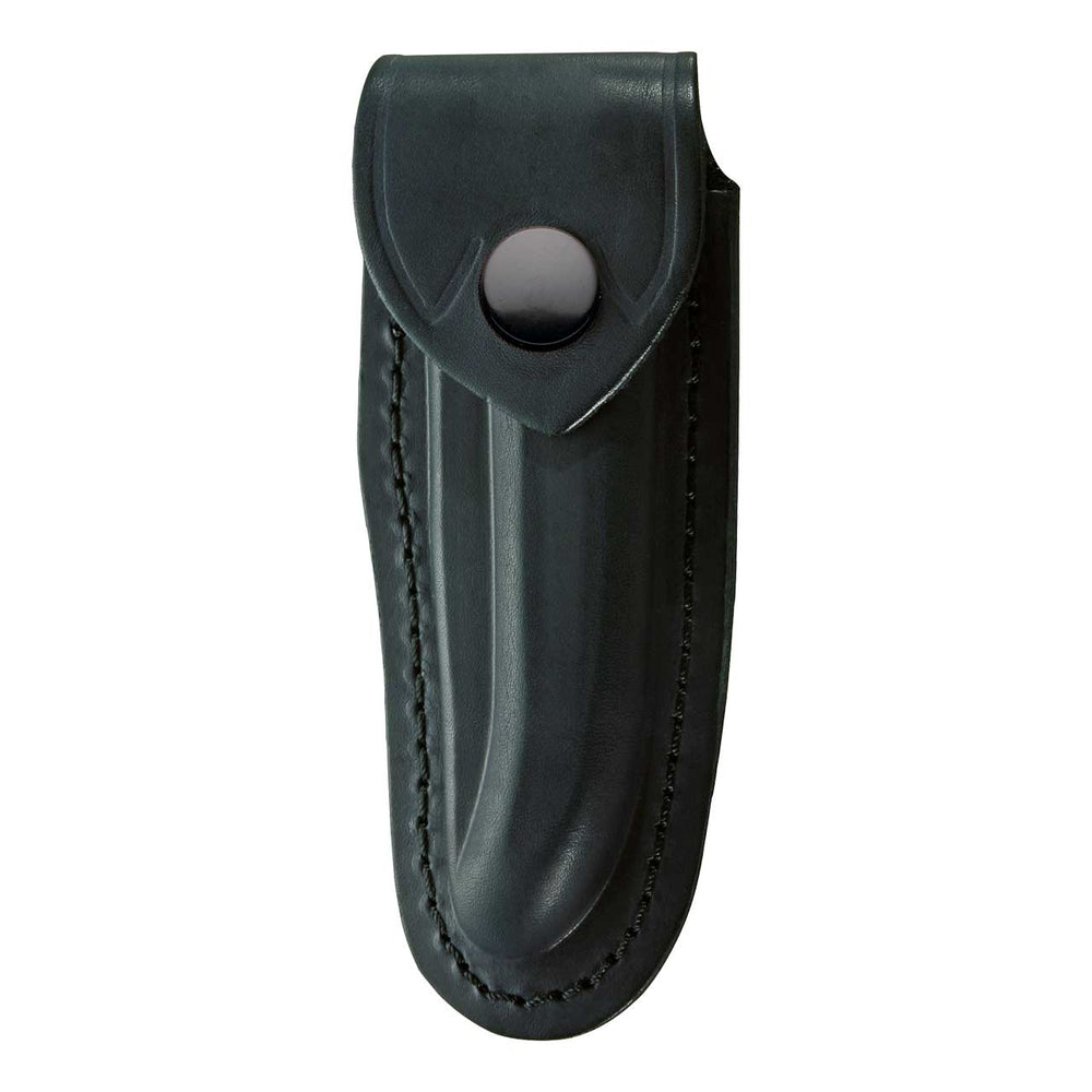 Leder-Etui schwarz, für Messer 12 cm