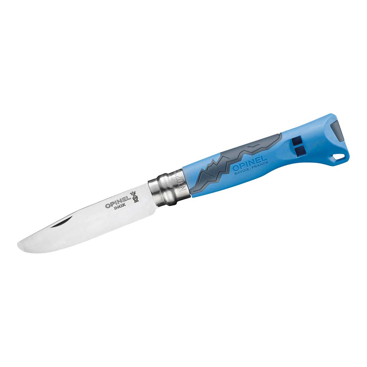 Opinel No 07 OUTDOOR JUNIOR, blau