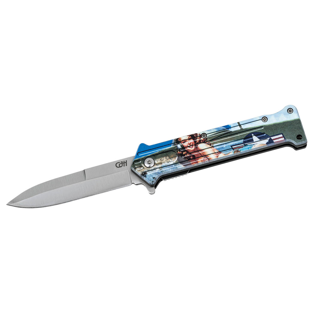 Herbertz CJH Einhandmesser, Pin Up Flugzeug