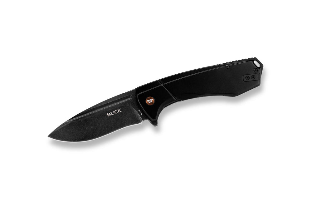 Buck 713 RUCKUS Taschenmesser, schwarz/kupfer
