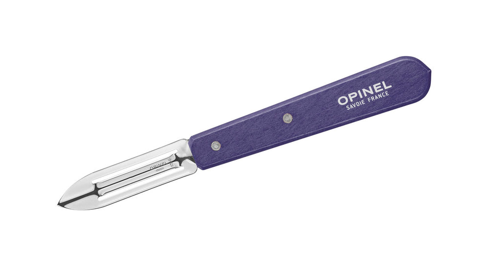Opinel No 115 PAYSAGE Gemüseschäler, violett