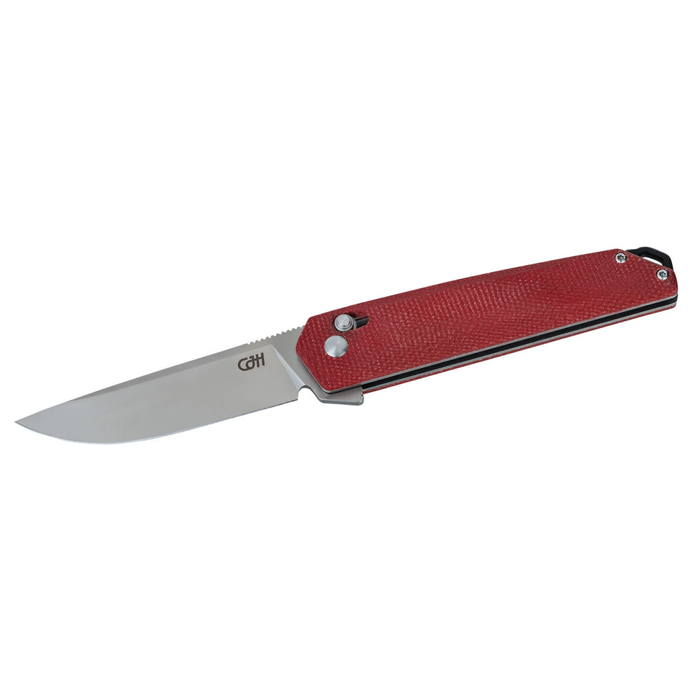 Herbertz CJH Einhandmesser, Micarta, rot