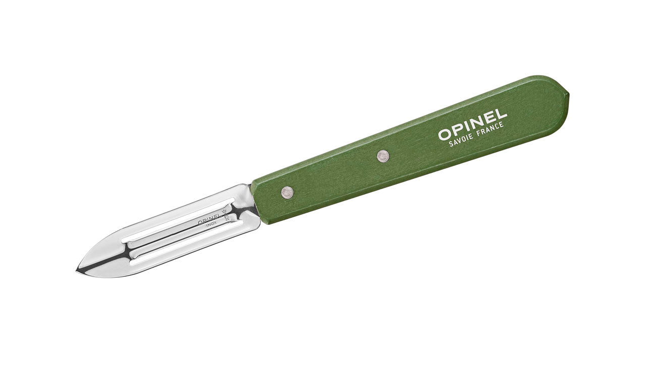 Opinel No 115 PAYSAGE Gemüseschäler, khaki