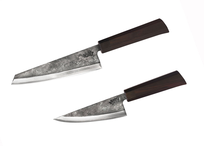 Blackchili STARTERSET, 2 Messer, Ebenholz