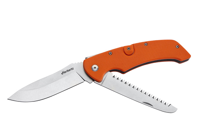 Herbertz Taschenmesser, 2-teilig, orange