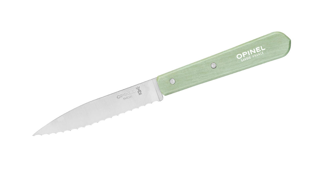 Opinel No 113 PAYSAGE Rillenmesser, grün