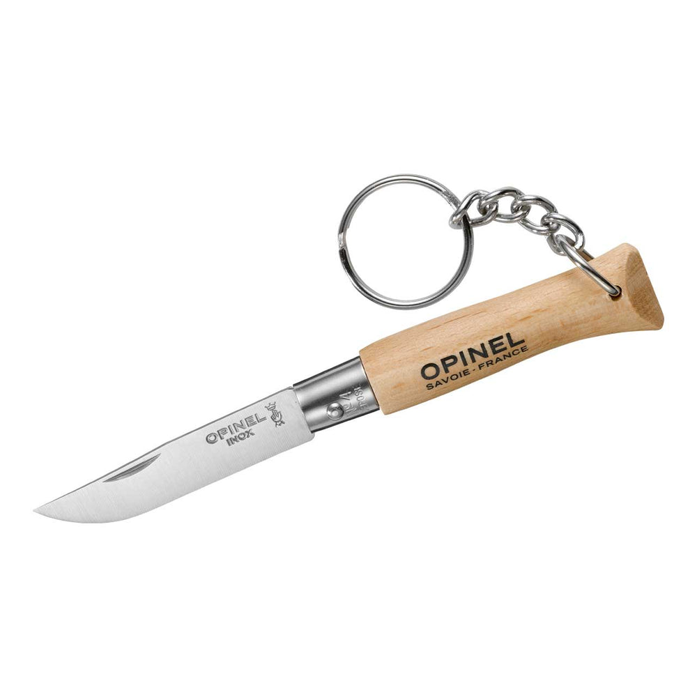 Opinel No 04 COLORAMA mit Schlüsselanhänger