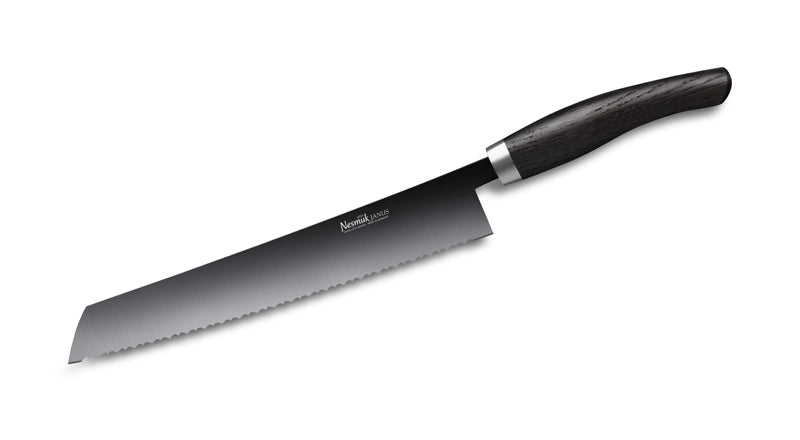 Nesmuk JANUS Brotmesser 270, Mooreiche