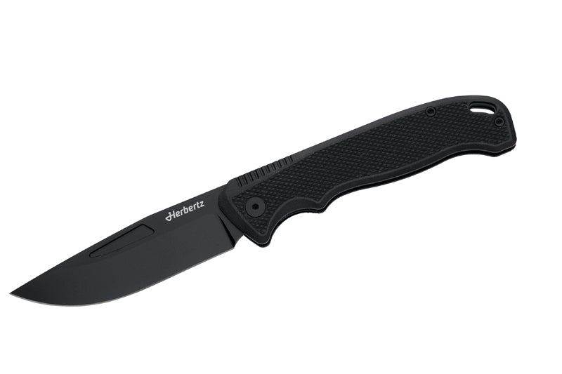 Herbertz Taschenmesser Performance Liner Lock D2, Klinge schwarz G10