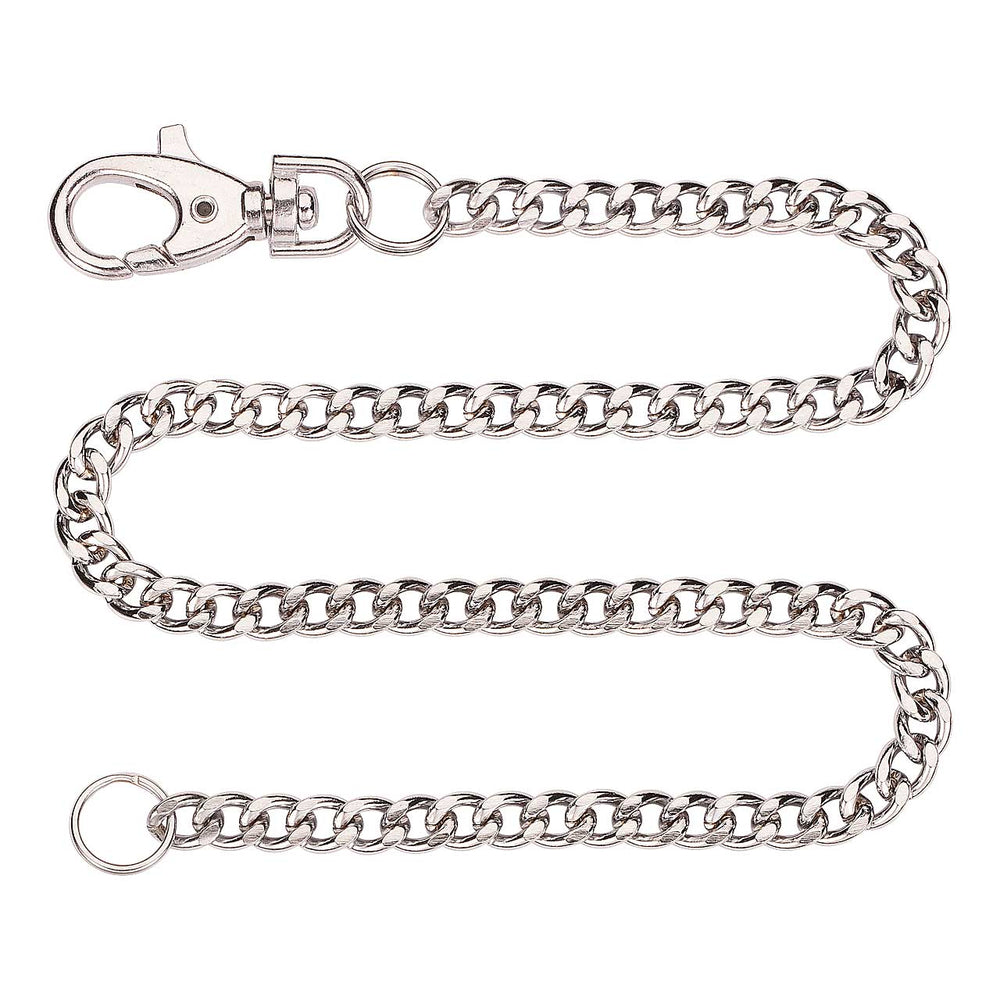 Herbertz Stabile Kette mit Ring, 43 cm