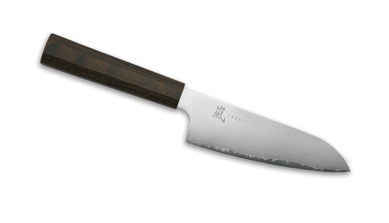 Yaxell HANA Santoku-Messer kurz, Pakkaholz