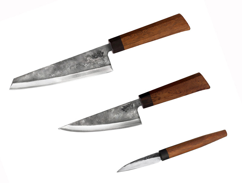 Blackchili PROFISET LIGHT, 3 Messer, Eisenholz