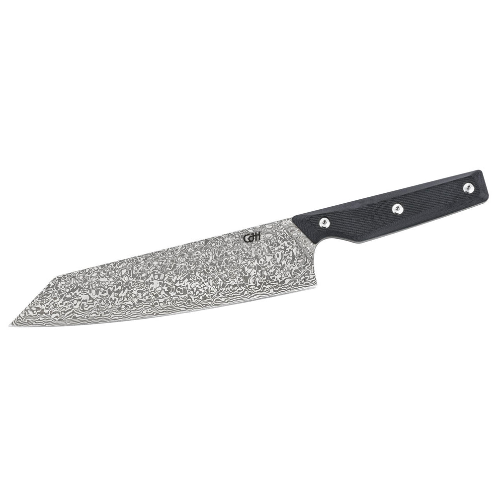 Herbertz CJH Kiritsuke-Messer groß, 110-Lagen Damast, G10
