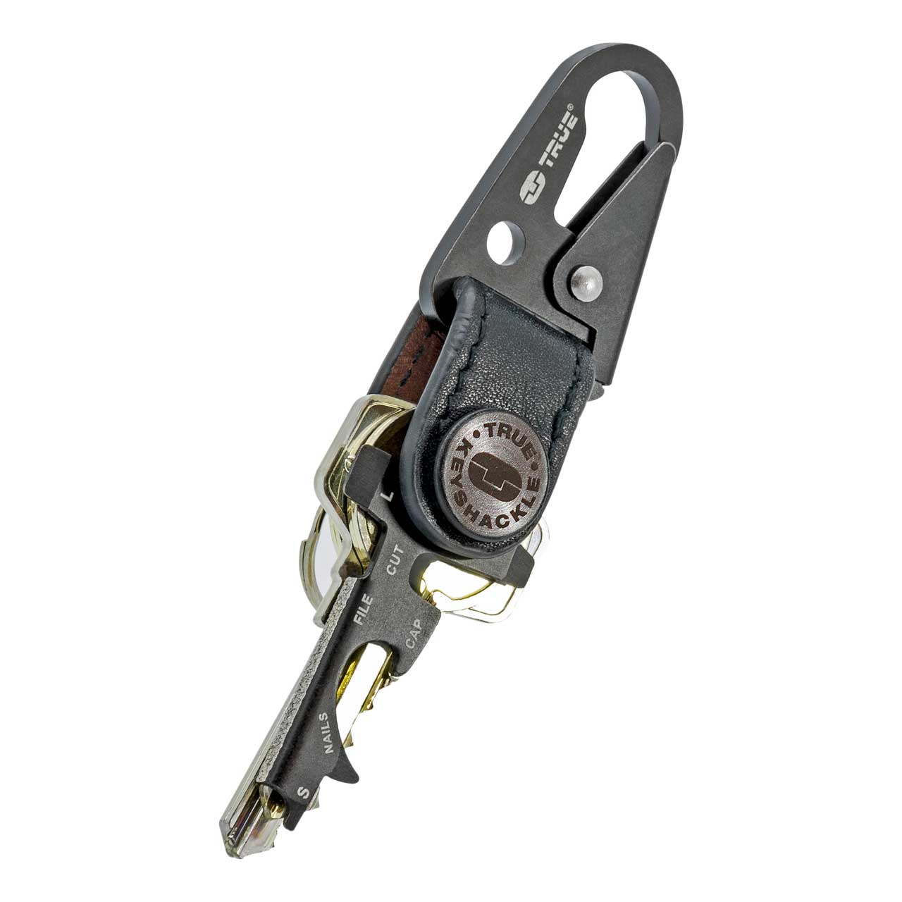 True Utility KEYSHACKLE Schlüsselbund + Multitool