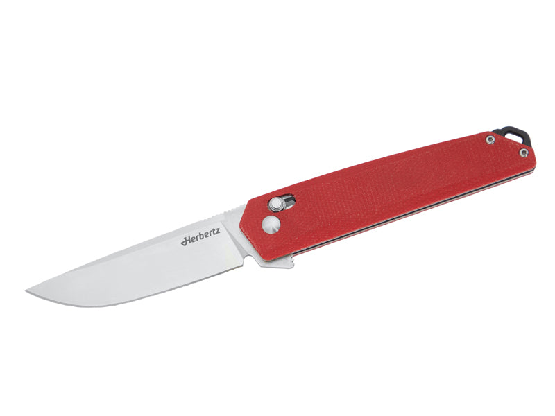 Herbertz Einhandmesser, Micarta, rot