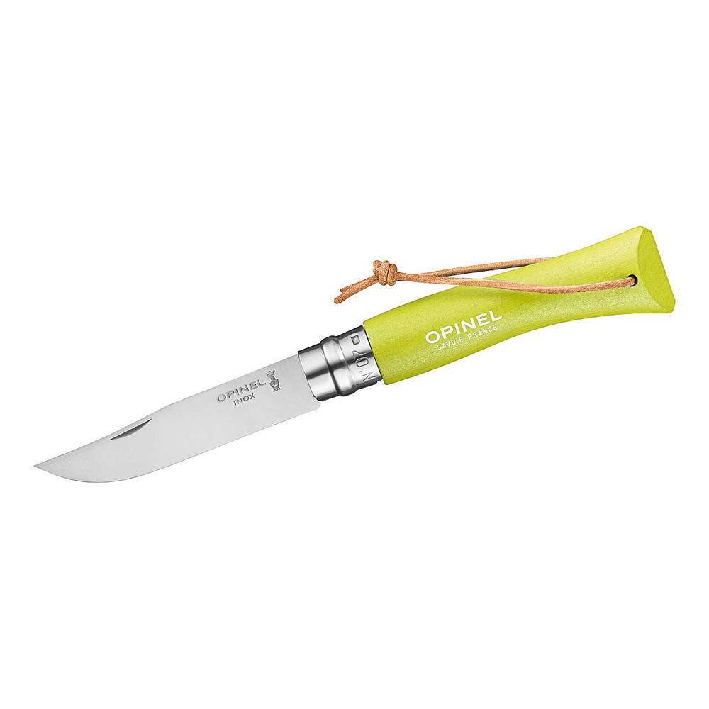 Opinel No 07 COLORAMA SPORT, hellgrün