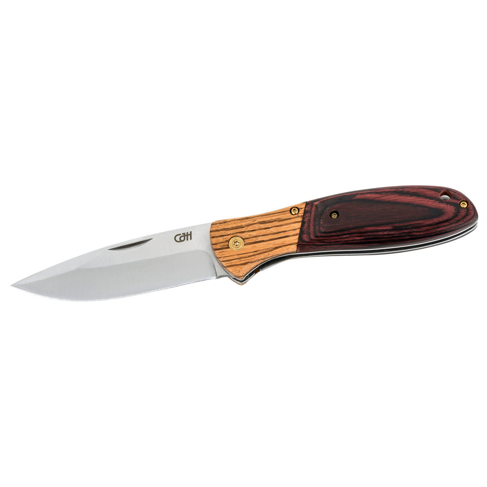 Herbertz CJH Taschenmesser, Zebrano-/Pakkaholz