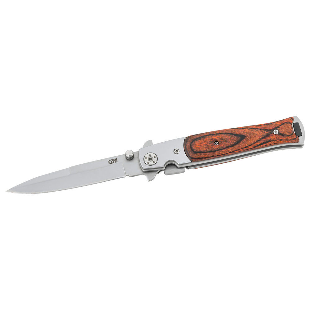 Herbertz CJH Einhandmesser, Pakkaholz