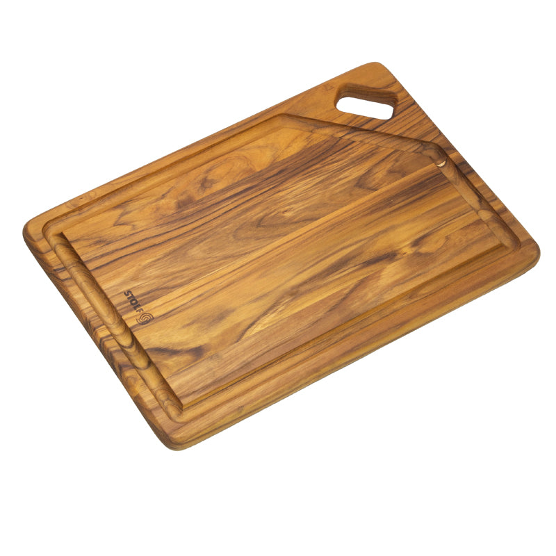 Stolf Teakholz Schneidbrett Elegance Culinary 36cm x 25cm