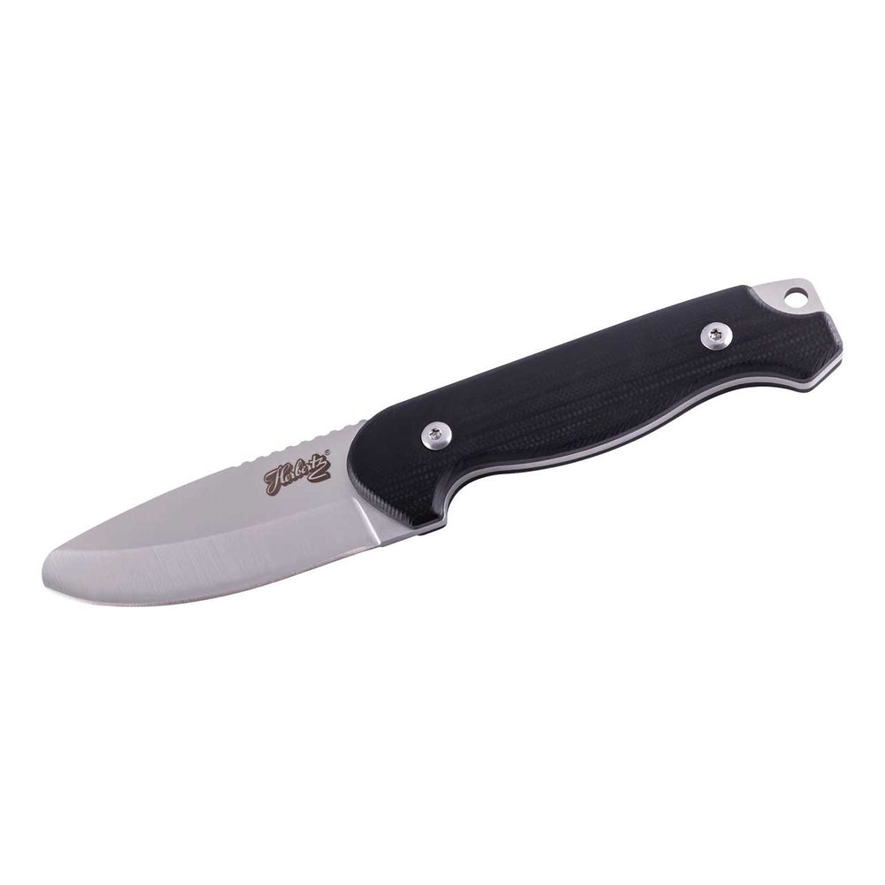 Herbertz Selektion Kindermesser, schwarz, Nylon-Etui