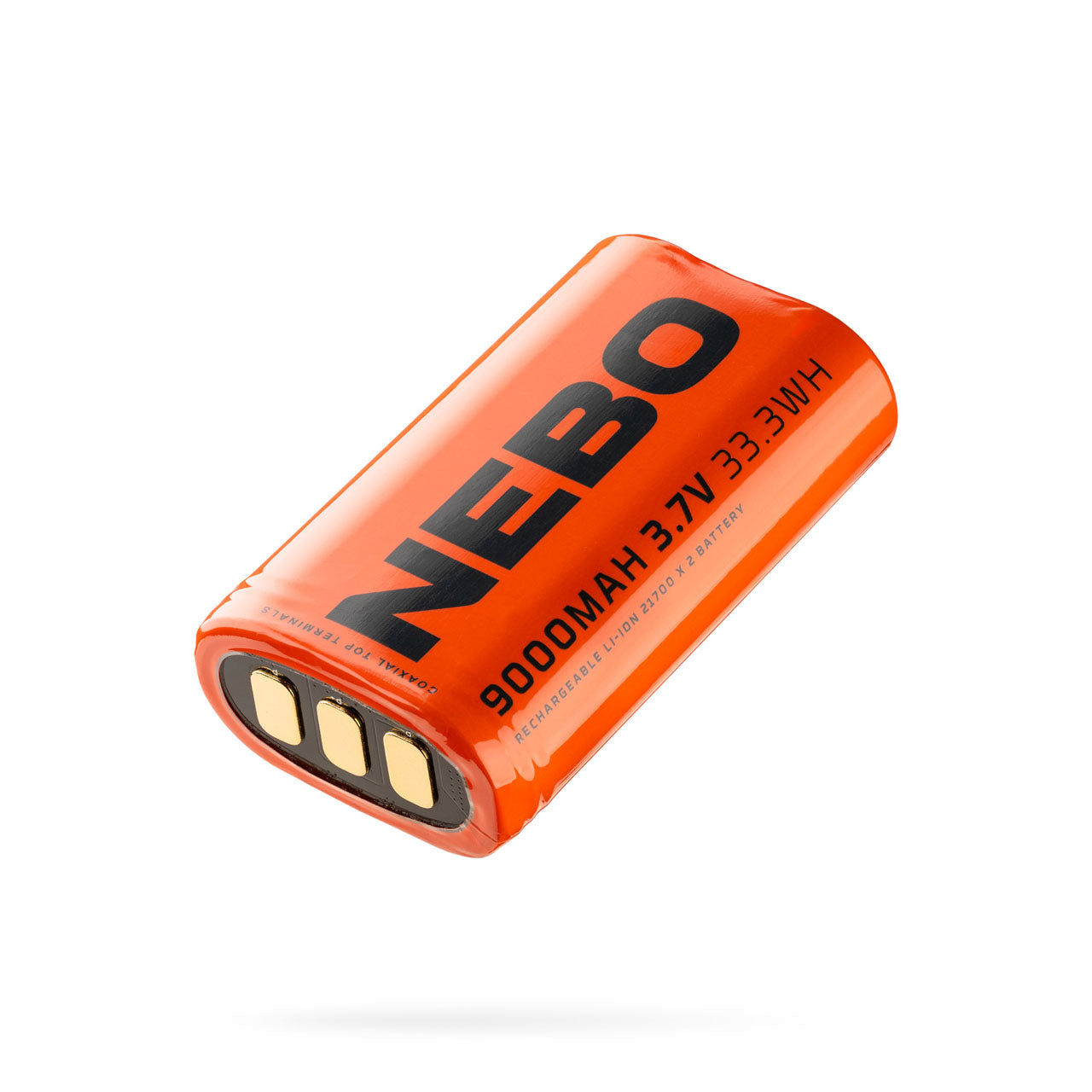 Nebo wiederaufladbare Batterie 2x21700, 9000 MAH