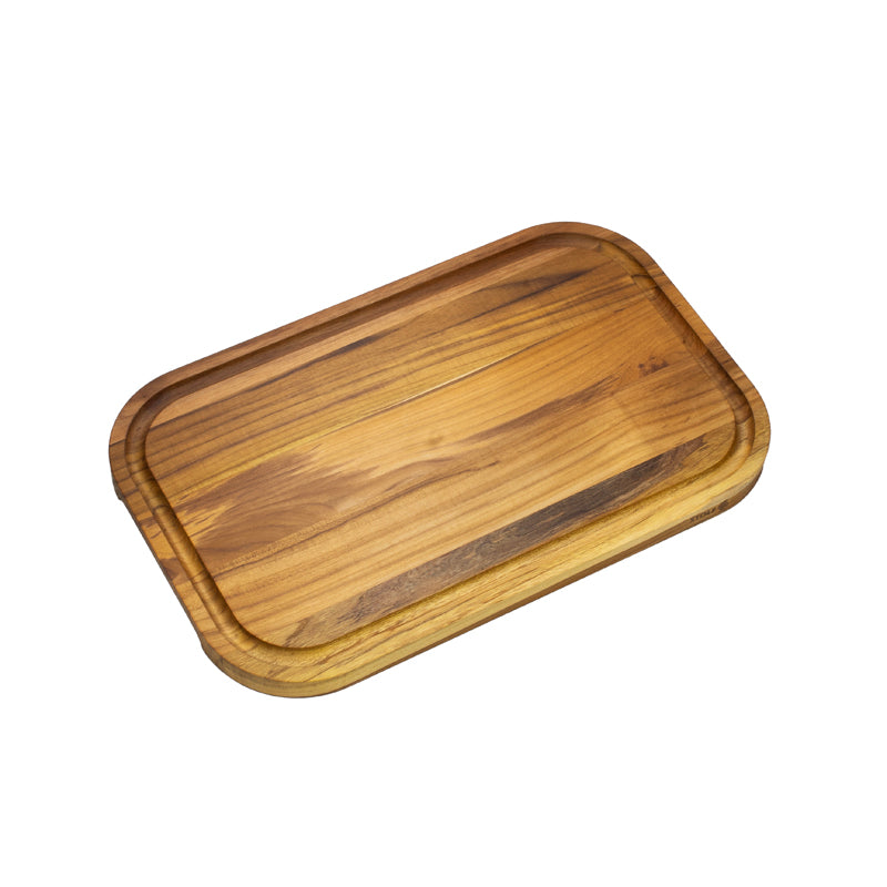 Stolf Teakholz Schneidbrett Elegance Culinary 48cm x 30cm