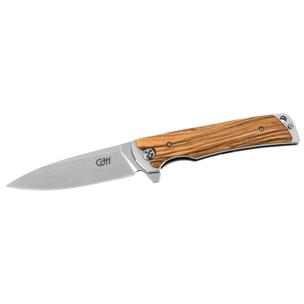 Herbertz CJH Einhandmesser, Olivenholz