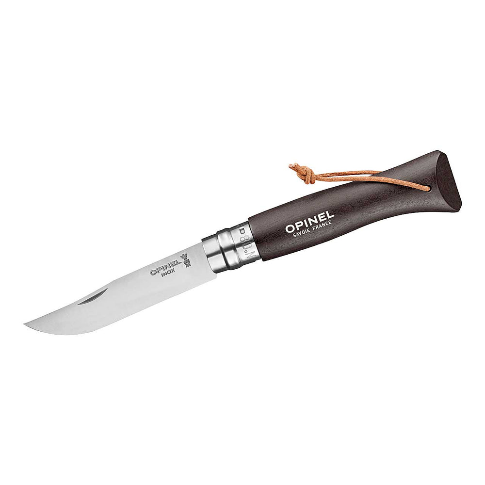 Opinel No 08 COLORAMA EARTH, schwarz