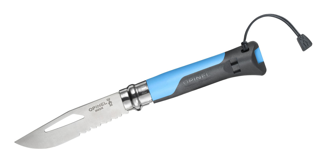 Opinel No 08 OUTDOOR, blau