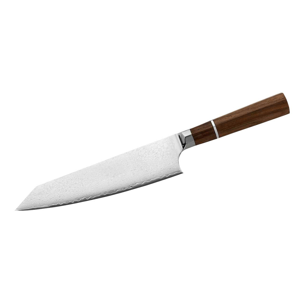 Herbertz CJH Kochmesser Chef Damast, Walnussholz