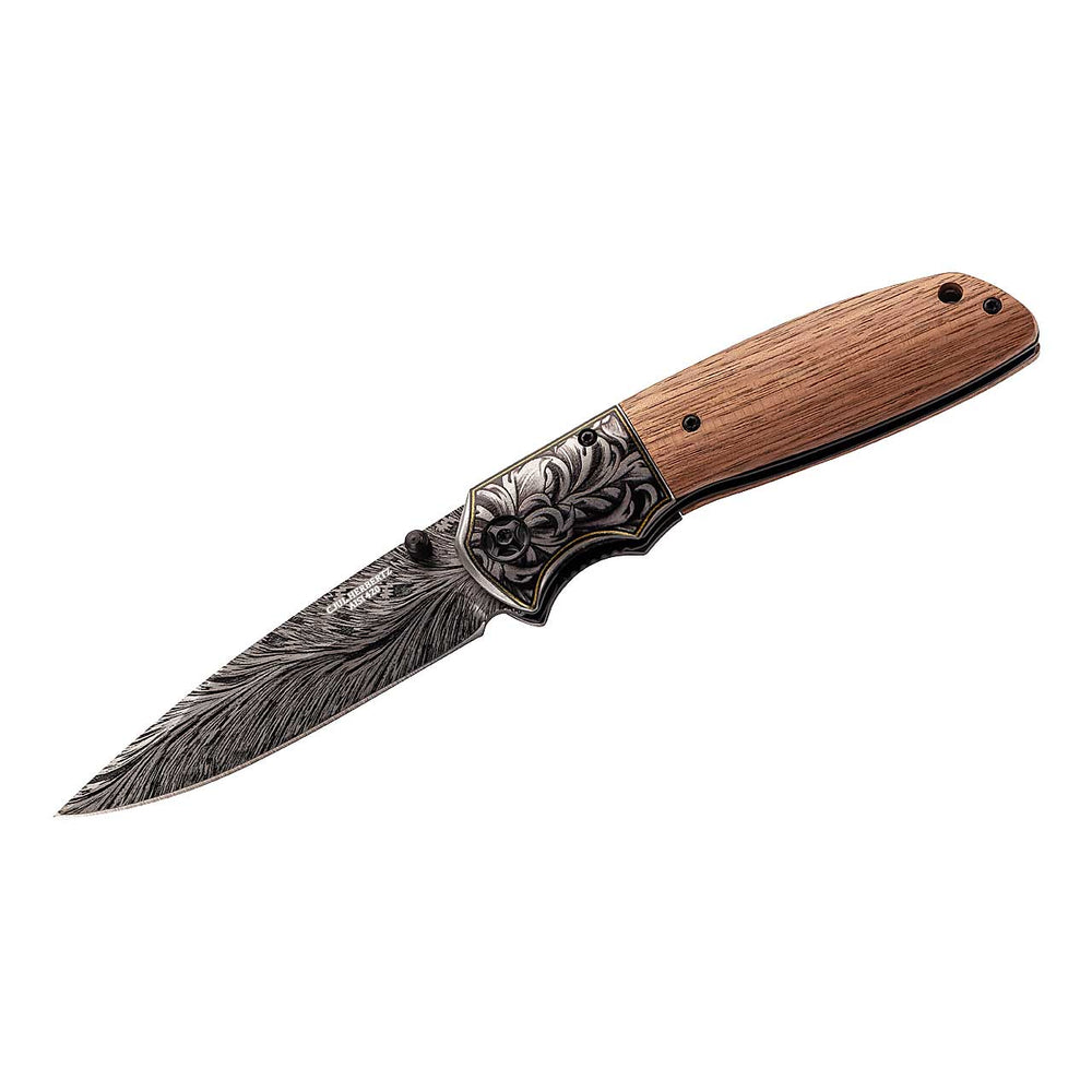 Herbertz Einhandmesser, Walnussholz