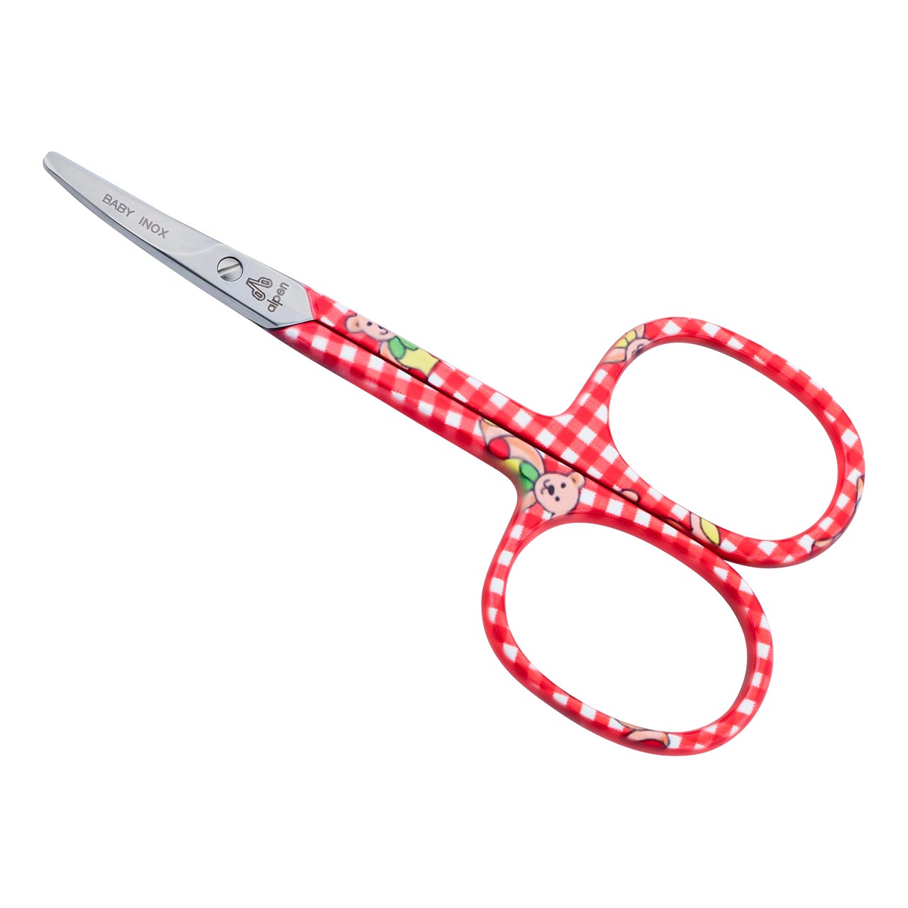 Alpen Baby-Nagelschere, 420, 3,5 Zoll, rot